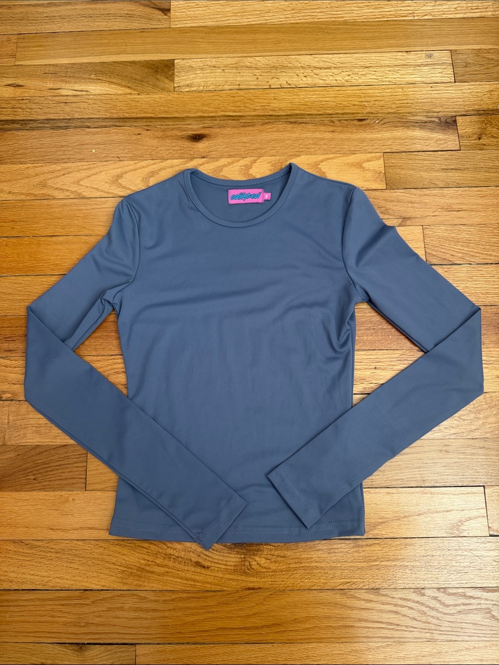 Edikted Long Sleeve Crewneck Top